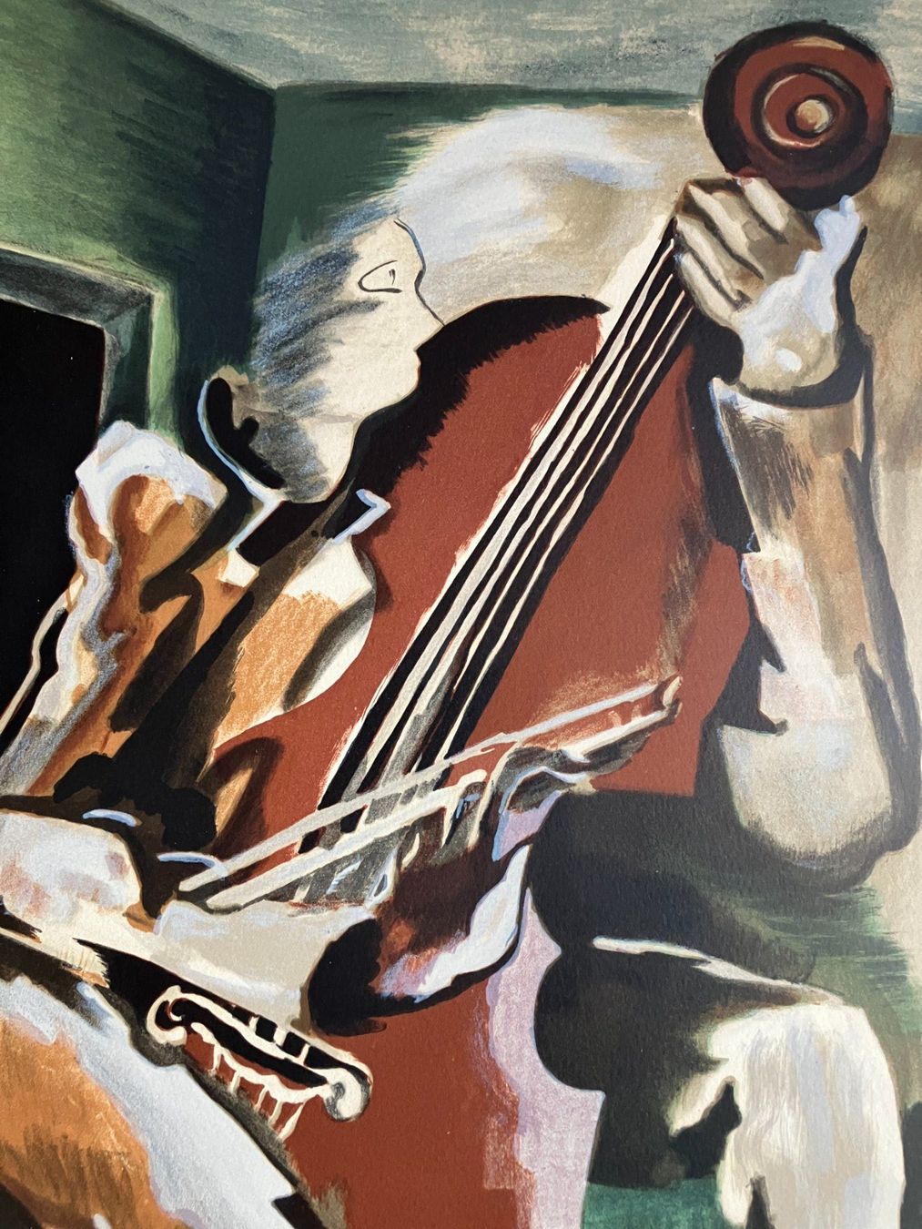 Dipinti: das Cello, Ossip Zadkine – Usato da Männedorf venduto da Amleto3 4