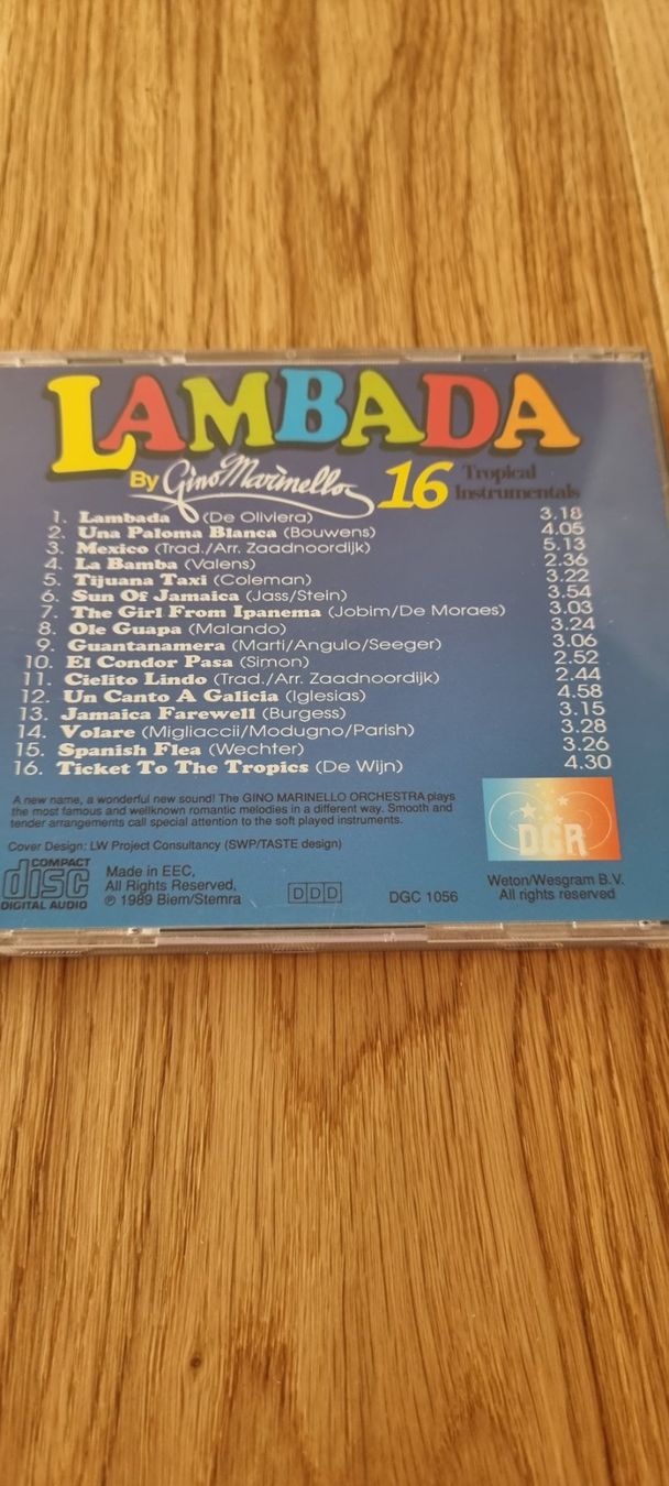 CD: CD: Lambada by Gino Marinello – Usato da Lachen SZ venduto da allesweg78 1