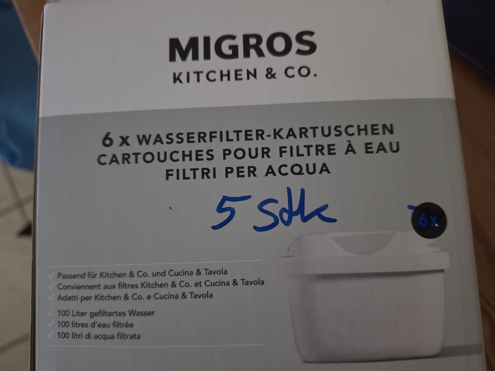 Migros Küchengeräte: wasserfilter – Neu und originalverpackt aus Gunzgen von Arisha01