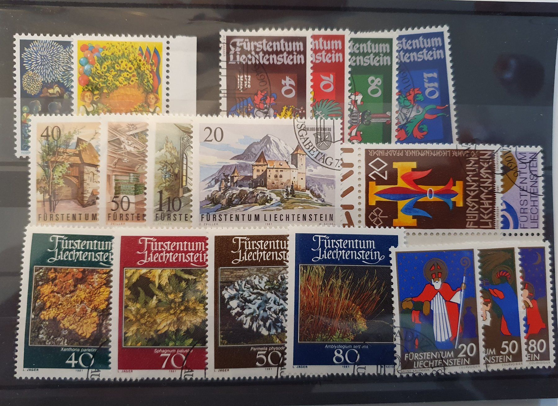 Alle Briefmarken: 1981 JSA gestempelt – Neu (gemäss Beschreibung) aus Alten von Regenwasser