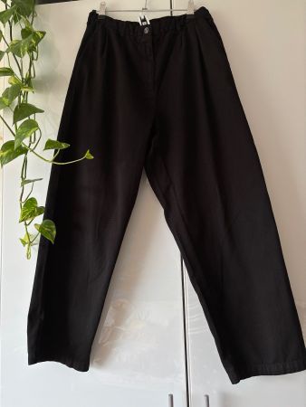 COLLECTIF MON AMOUR "SELIN" schwarze Hose Gr. M