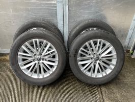 VW Tiguan 5N 235/55 R17 Sommerräder 3 und 4mm