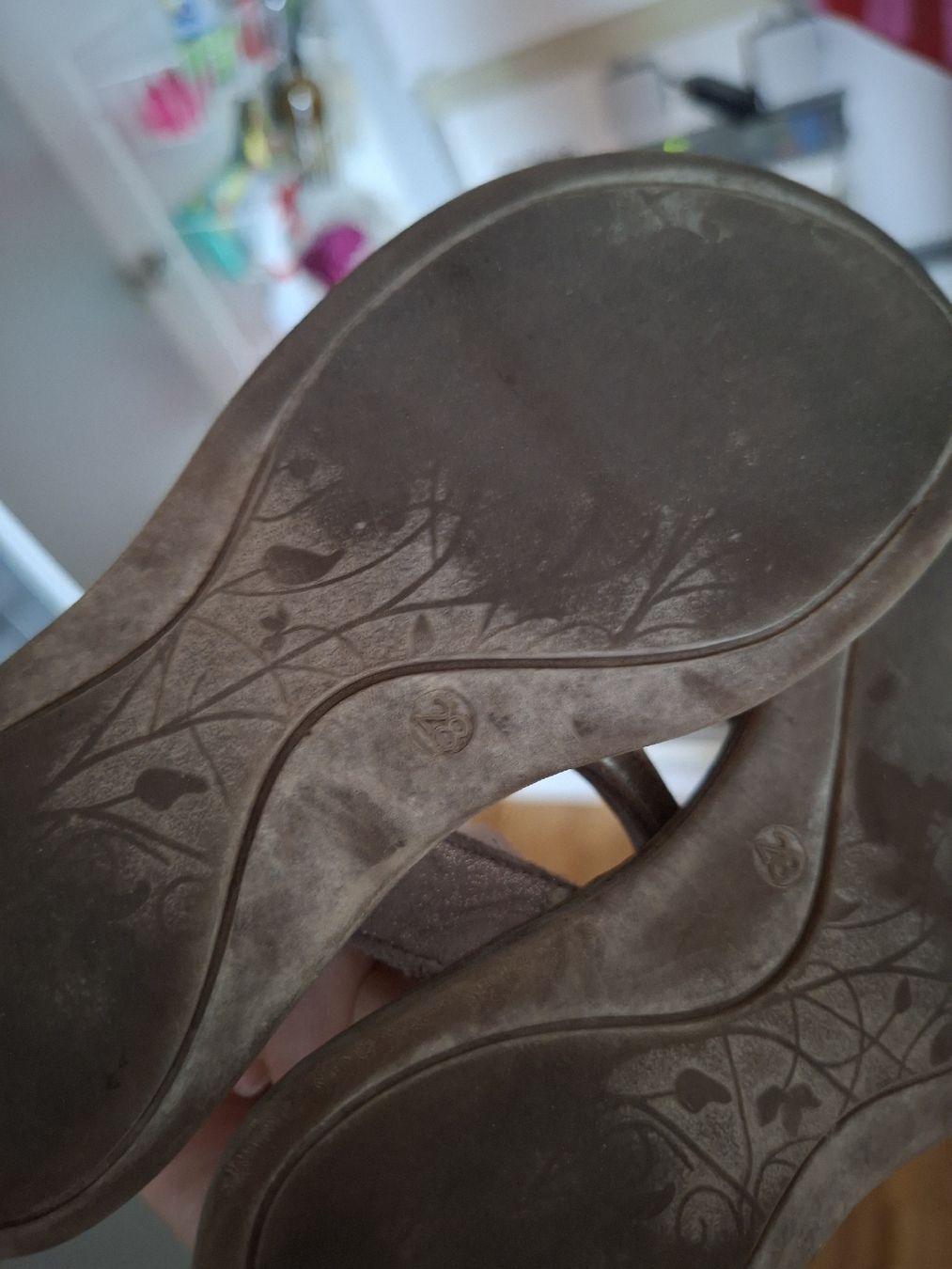 Scarpe per ragazze: Kinder Sandalen Glitzer Leder – Usato da Wallisellen venduto da rahelr90 6