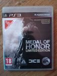 PS 3 medal of Honor Limited Edition