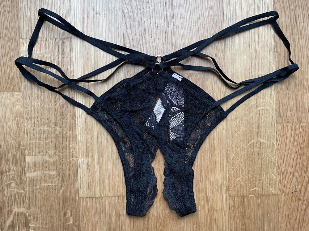 Culotte De Bikini Victoria's Secret - Taille M, Couleur Pêche, Mélange Coton - Neuf Avec étiquettes