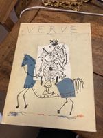 1951 Magazin VERVE Sonderausgabe PICASSO mit Litho