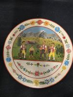 Bauernmalerei Teller Wandteller Schweiz Handbemalt