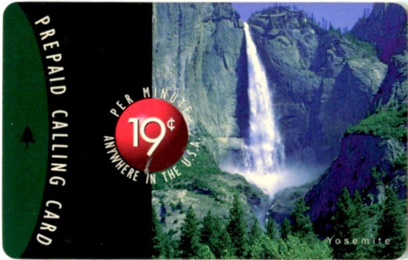 Schede telefoniche: Telefonkarte "Wasserfall". USA – Usato da Basel venduto da Butsch5