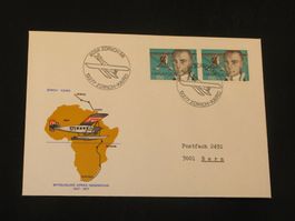 Mittelholzer-Afrika-Gedenkflug Zürich- Kairo 13.02.1977