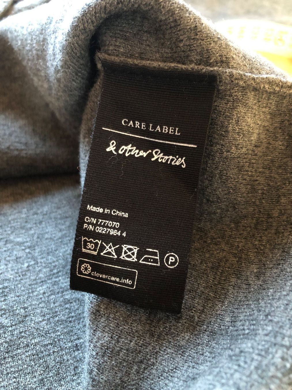 Other Stories Pulls & Sweat-shirts: & OTHER STORIES Pullover Coton & Laine Gris Col semi-rigide – D'occasion à St-Aubin FR par Tiweety 8