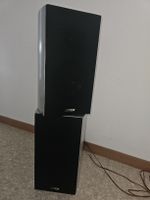 Canton Vento 802 Regallautsprecher Paar schwarz silber