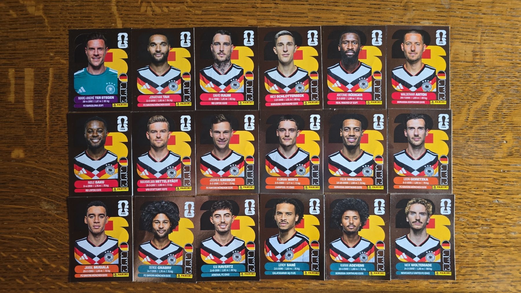 Panini Cartes à collectionner: Silber Panini Bilder Set komplett, special edition DFB Team – Neuf (Voir description) à Iragna par ju_1605