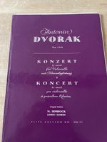Dvorak Cellokonzert : Cello und Klaviernoten
