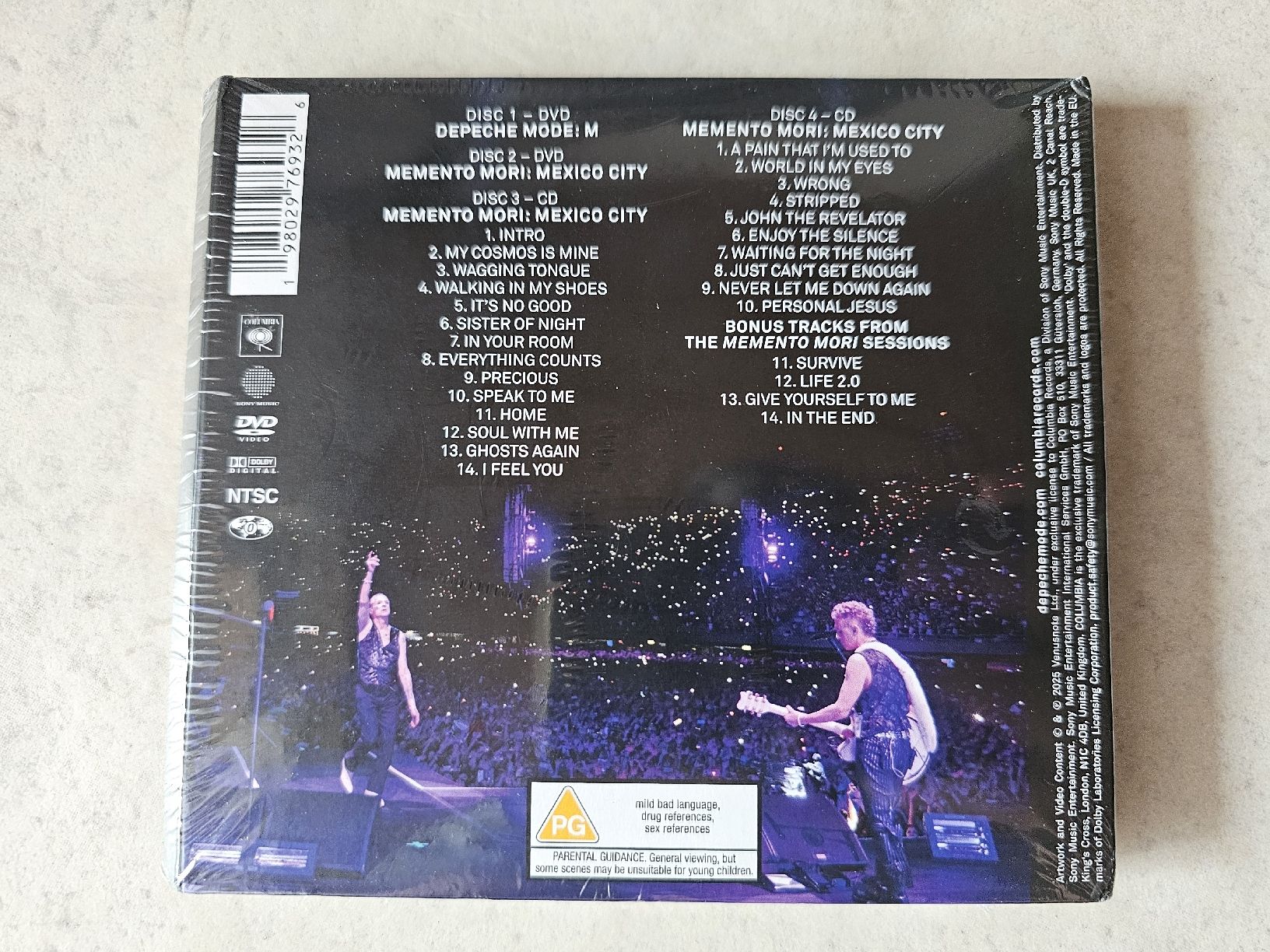 CD: Depeche Mode  -  M  /  2 CDs + 2 DVDs Fabrikneu – Nuovo e nell'imballaggio originale da Schneisingen venduto da backstore24 1