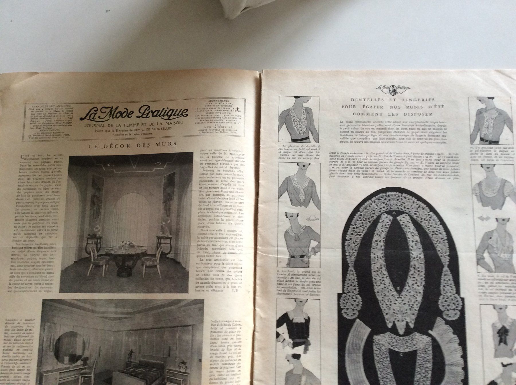 Riviste & Magazine: Journal sur la Mode 1932 – Usato da Genève venduto da edelweiss1900 6