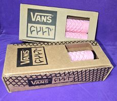 Cult x Vans Waffle Grips Pink – BMX Griffe Neu