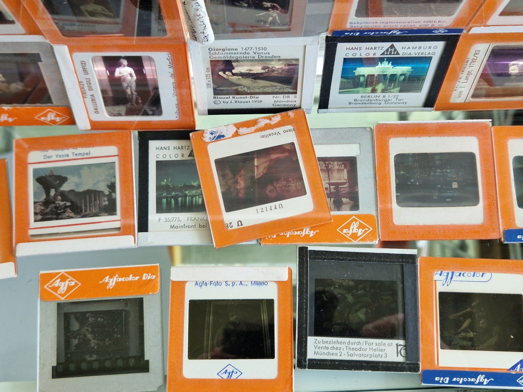 Poster & Bilder: Dias Glas Kunstmotive Lot – Gebraucht aus Mörschwil von aik_x8mc 6