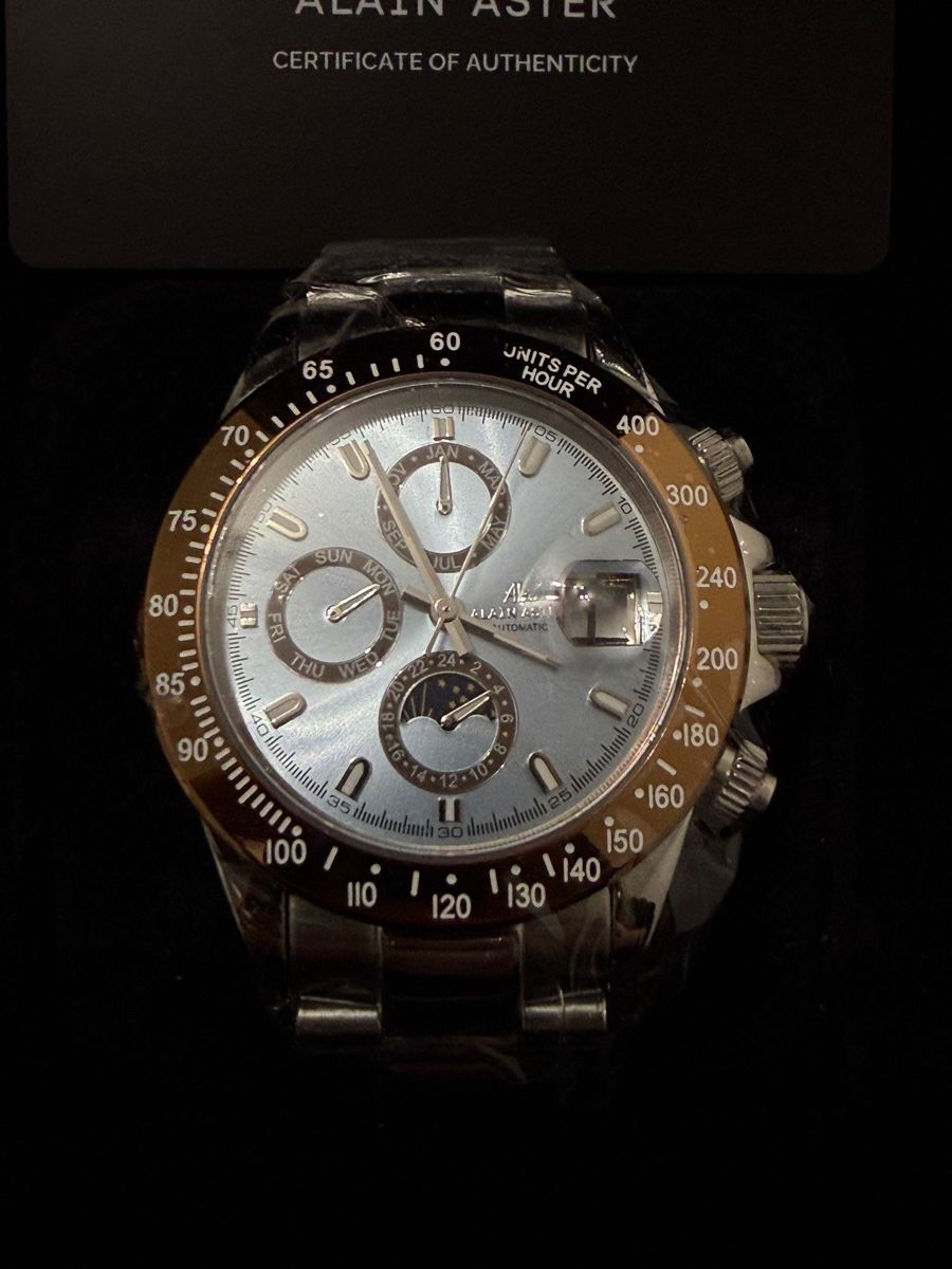 Orologi: Orologio Alain Aster Automatico, edizione limitata – Nuovo e nell'imballaggio originale da Chiasso venduto da ton_dsw2 6
