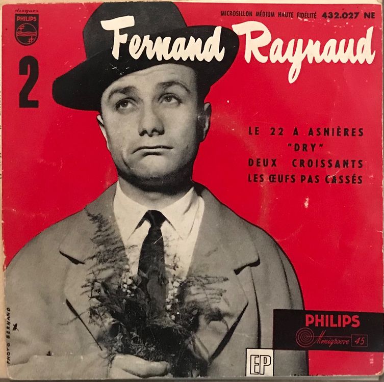 FERNAND RAYNAUD LE 22 A ASNIÈRES