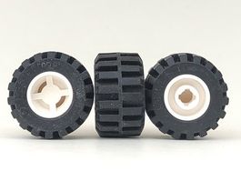 Lego 8x Räder 11mmD.x12mm (6014bc05)