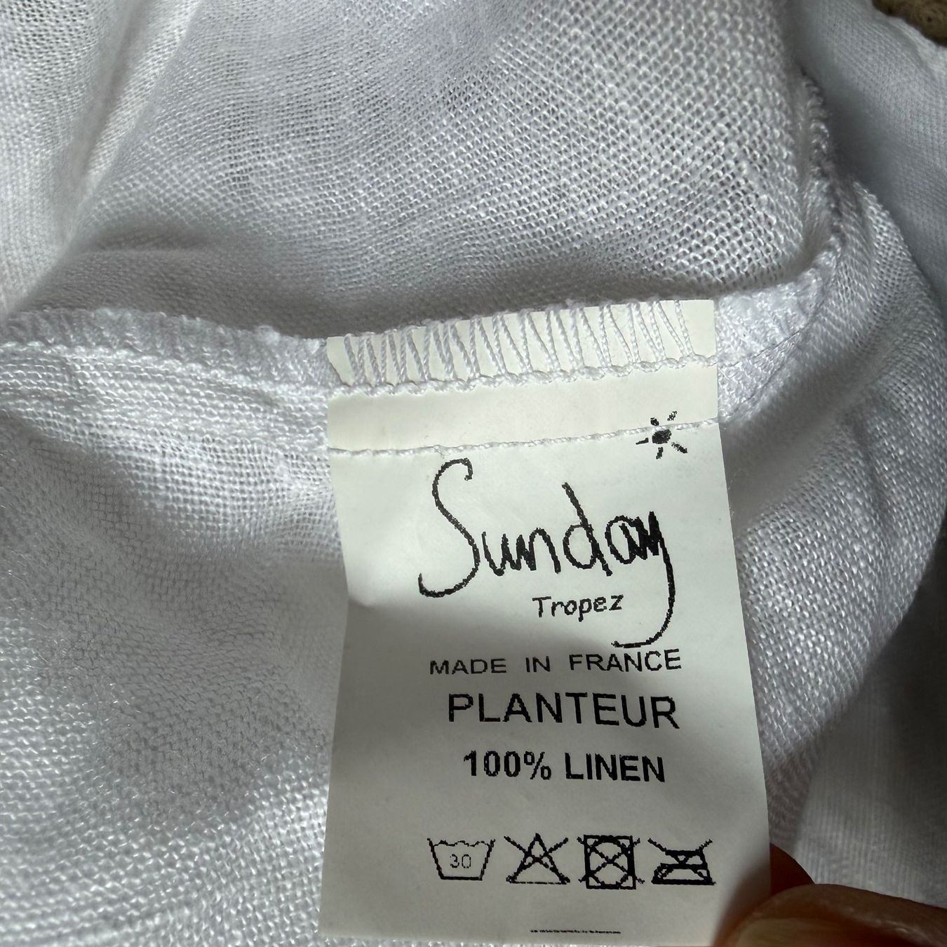 Blusen: SUNDAY TROPEZ Leinenbluse – Gebraucht aus Zürich von ClosetQueen 9