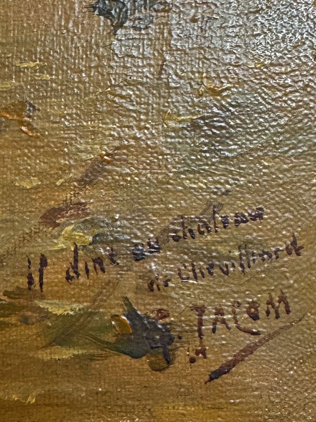 Dipinti: Antikes Ölgemälde von 1844 Jh. – Usato da Domat/Ems venduto da ren_5859 2