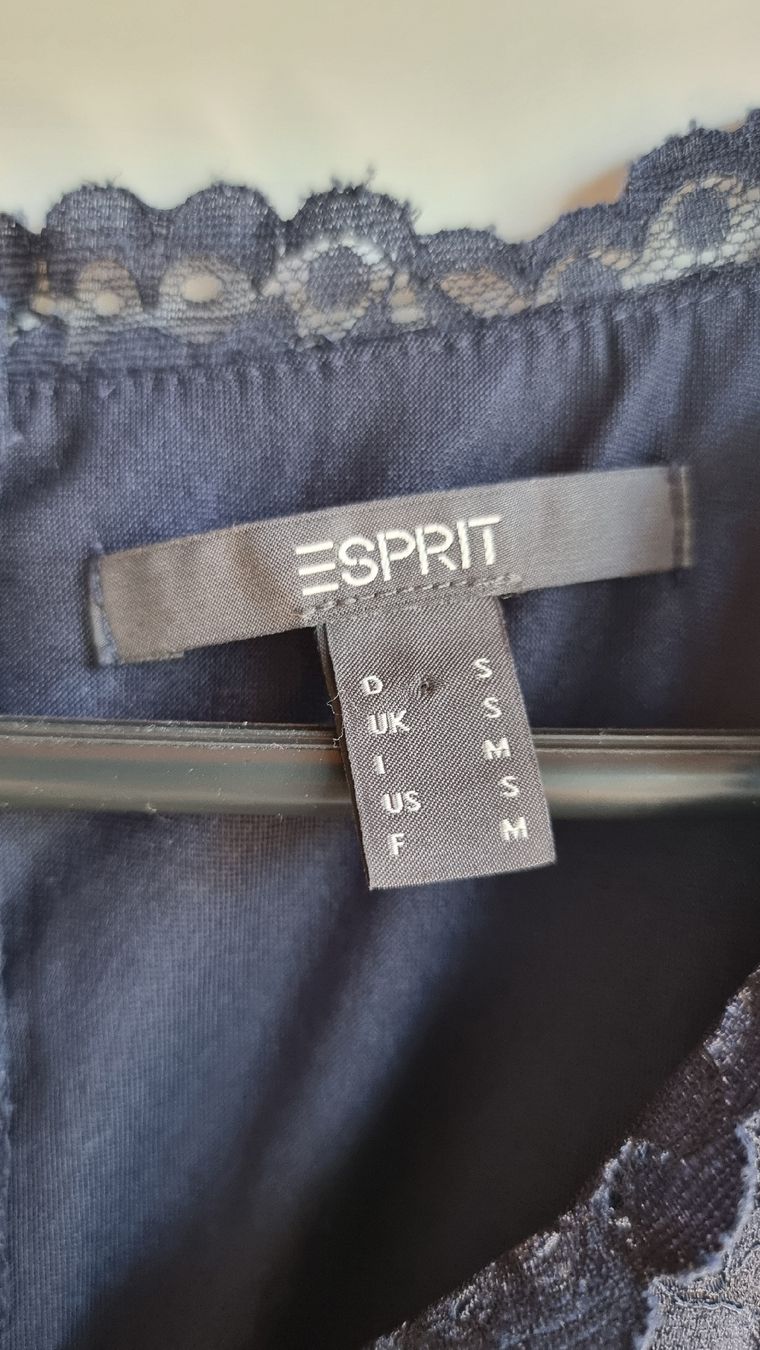 Esprit Robes: Ab CHF 1.- ESPRIT Spitzenkleid in blau – D'occasion à Gontenschwil par shop2hand 3