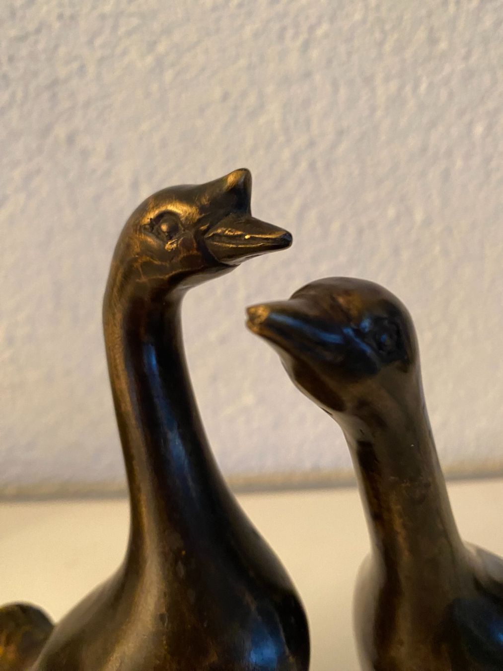 Sculture & Statue: Bronze, 2 schnatternde Gänse – Nuovo (secondo la descrizione) da Zürich venduto da eileenchen1 5