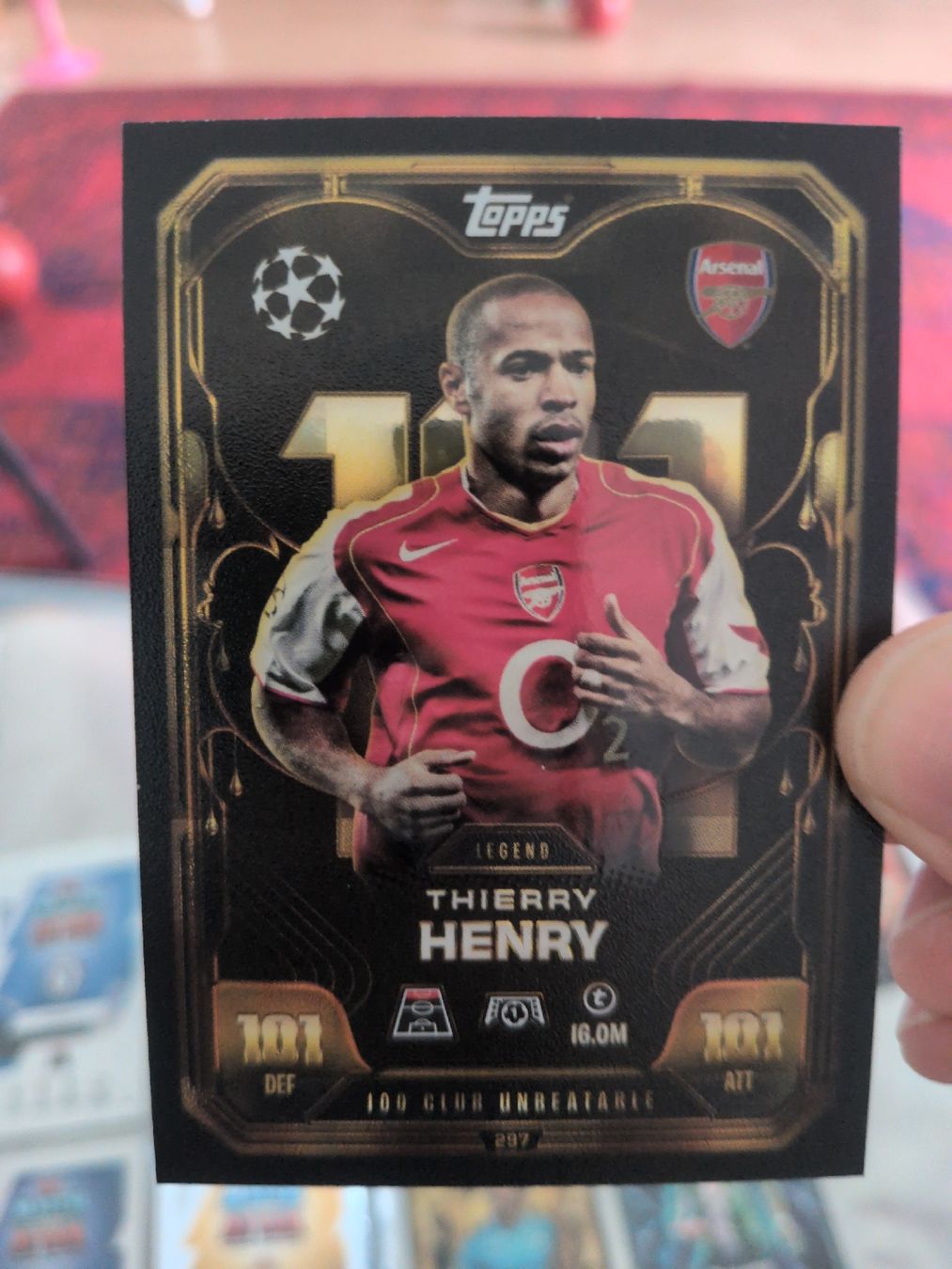 Cartoline: Topps Match Attax Legend Thierry Henry – Nuovo (secondo la descrizione) da Adliswil venduto da danfarrar