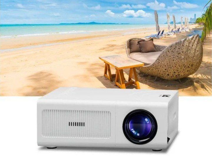 Proiettori: ANDROID IOS FULL HD PROJECTEUR COMPACT PORTABLE+TELECOMMANDE – Nuovo e nell'imballaggio originale da Servion venduto da josephine22 2