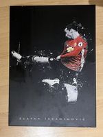 Displate Zlatan Ibrahimovic Fussball Poster Metall