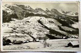 AK von Churfirsten Ober Toggenburg SG 1957.
