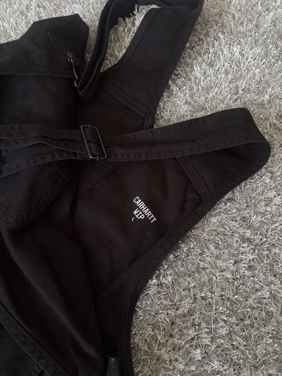 Carhartt Tute: Carhartt WIP Bib Overall, Black – Usato da Brislach venduto da edu_t6pq 5