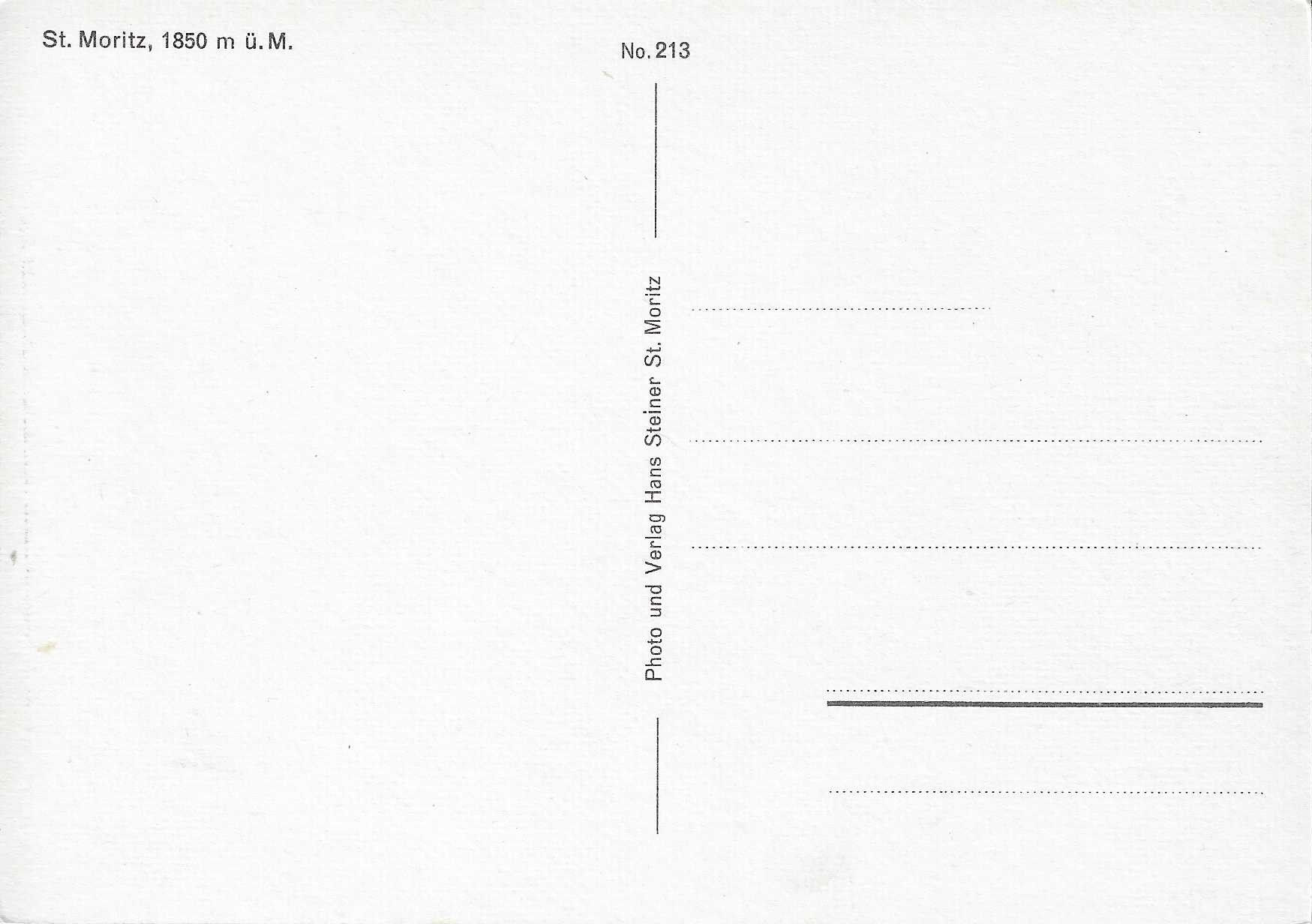 Cartoline postali: St.Moritz GR – Nuovo (secondo la descrizione) da Rothrist venduto da Stranglehold 1