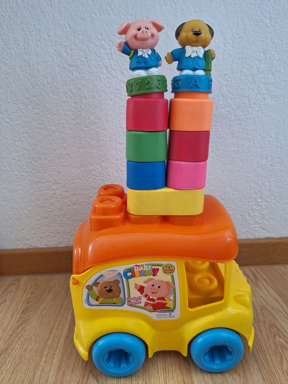 Clementoni Giocattoli: Clementoni Weicher Clemmy Stitch Bus – Usato da Wollerau venduto da Marek_T