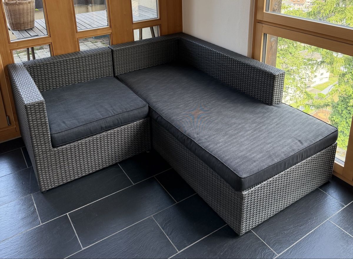 Sofas: Lounge Rattan – Neu (gemäss Beschreibung) aus Chur von Sim7000 2