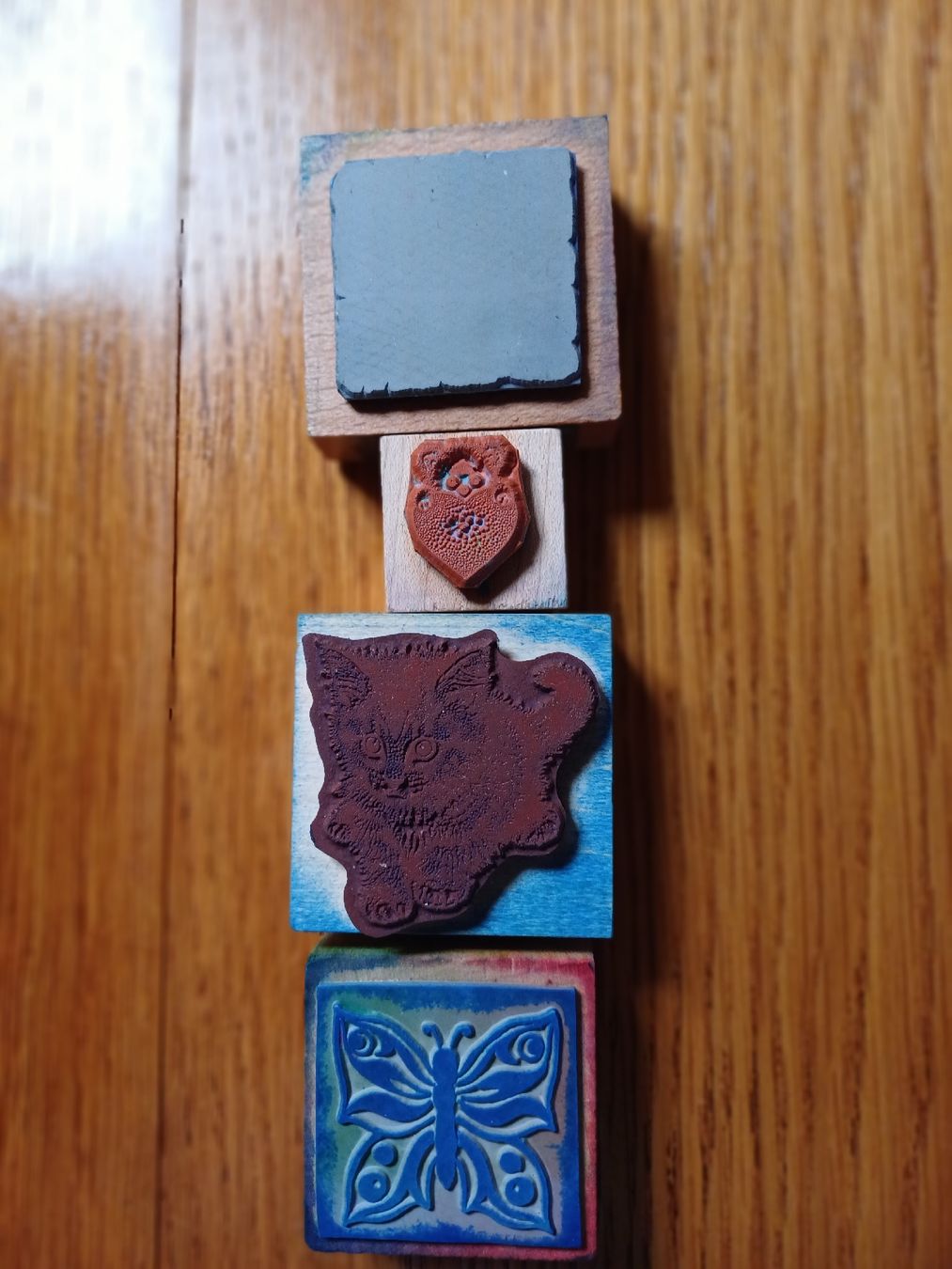 Stempel: Motivstempel von gebrauchtem Bastelmaterial – Gebraucht aus Gächliwil von lesidees 6