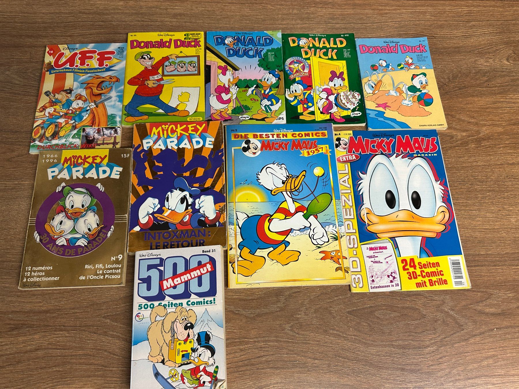 Fumetti: Comics, Donald Duck, Micky Maus - Top Zustand – Usato da Nussbaumen AG venduto da olitech5415 1