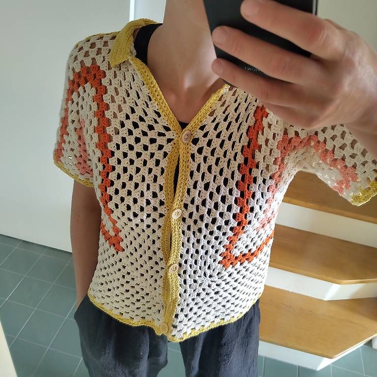 T-shirt: Crochet Shirt #selfmade – Usato da Brugg AG venduto da katha.rina 2