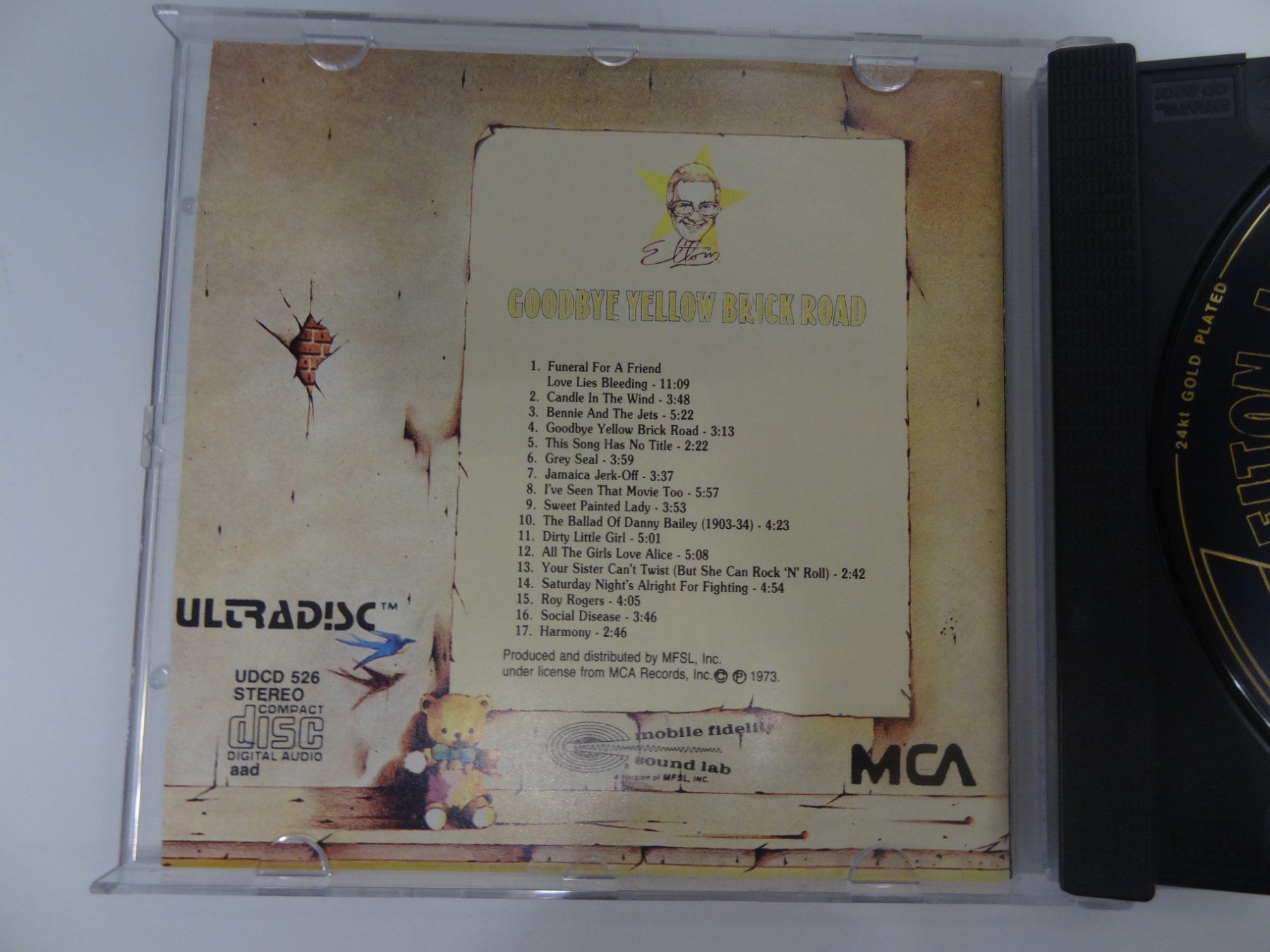 CD: Elton John - Goodbye Yellow Brick Road CD UDCD 526 mfsl – Usato da luzern venduto da musicandart 3