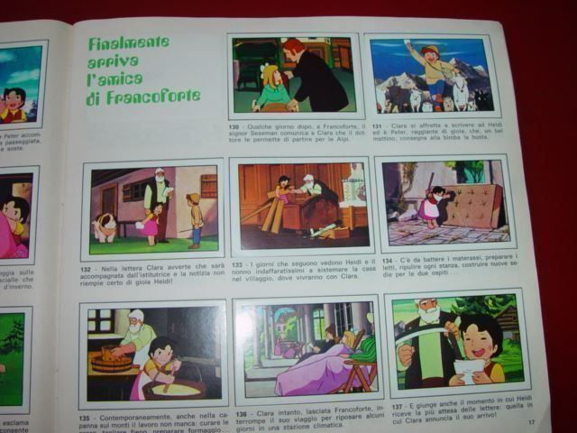 Panini Sammelbilder & Trading cards: Albun Panini Heidi – Gebraucht aus Morbio Inferiore von Ecod 3