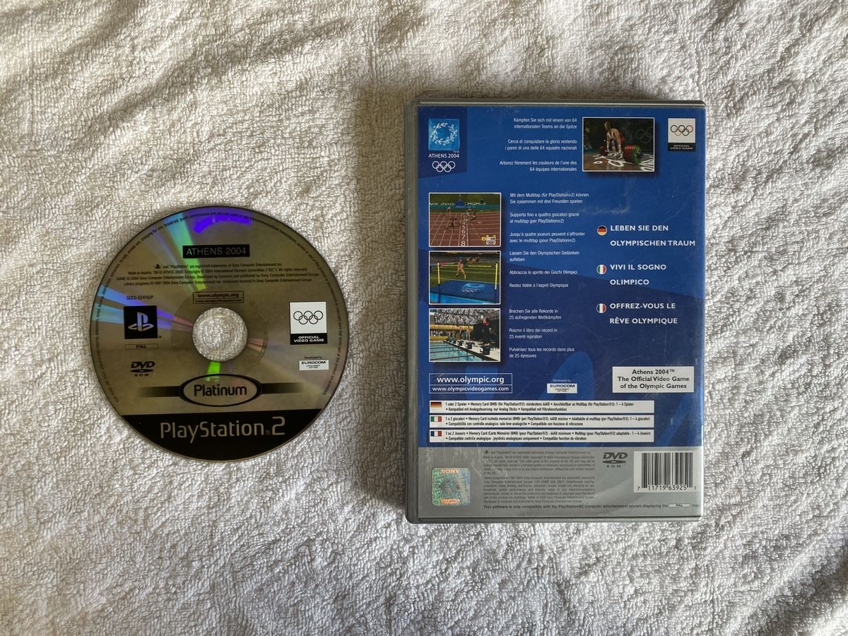 Sony Spiele: Athens 2004 PS2 – Gebraucht aus Reichenbach i. K. von Daniel840 1