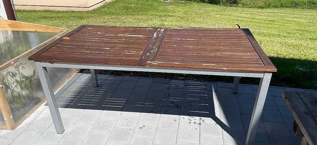 Tavoli: Gartentisch ausziehbar – Usato da Auswil venduto da sonnenmaedchen