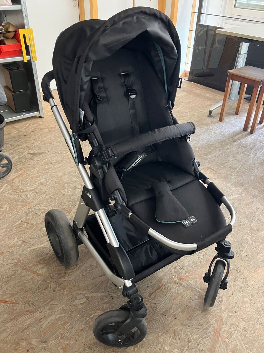 ABC Design Kinderwagen: ABC Design Kinderwagen Condor 4,  Schwarz – Gebraucht aus Dübendorf von sdbu-frappant 1