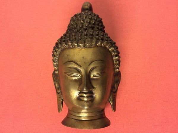 Skulpturen & Statuen: Alte Buddha Kopf aus Messing. – Gebraucht aus Lanzenhäusern von vic63 5