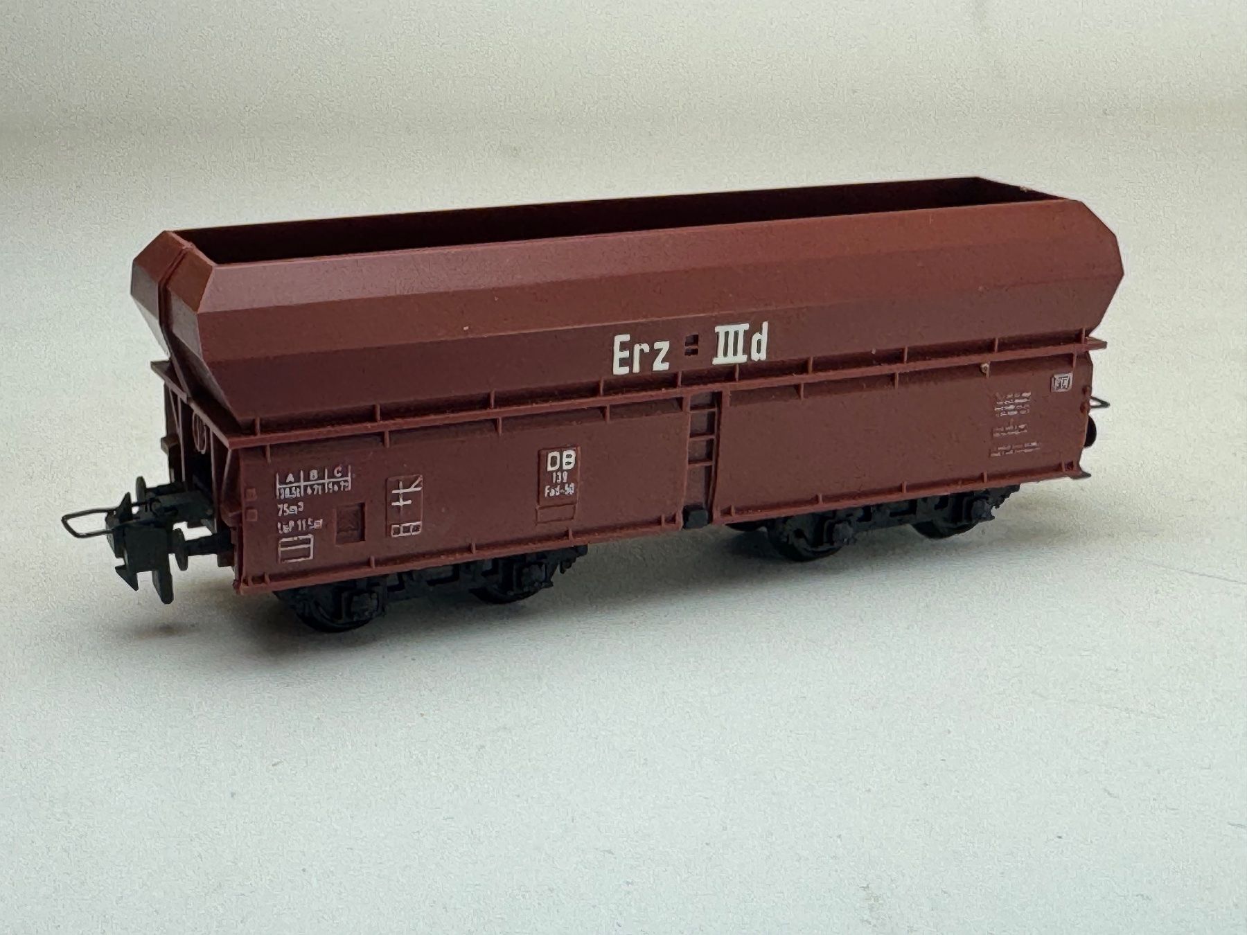 Modelleisenbahnen: EB-  Erz  Güterwagen DB – Gebraucht aus Elm von Wikmtz 1