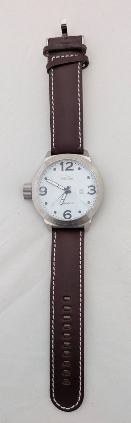 Trias Orologi: Trias XXL Militär Uhr Automatic – Nuovo (secondo la descrizione) da Ettingen venduto da Kartenplanet 1