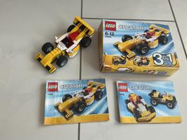 LEGO Creator Rennwagen 31002, 3in1, mit Anleitung