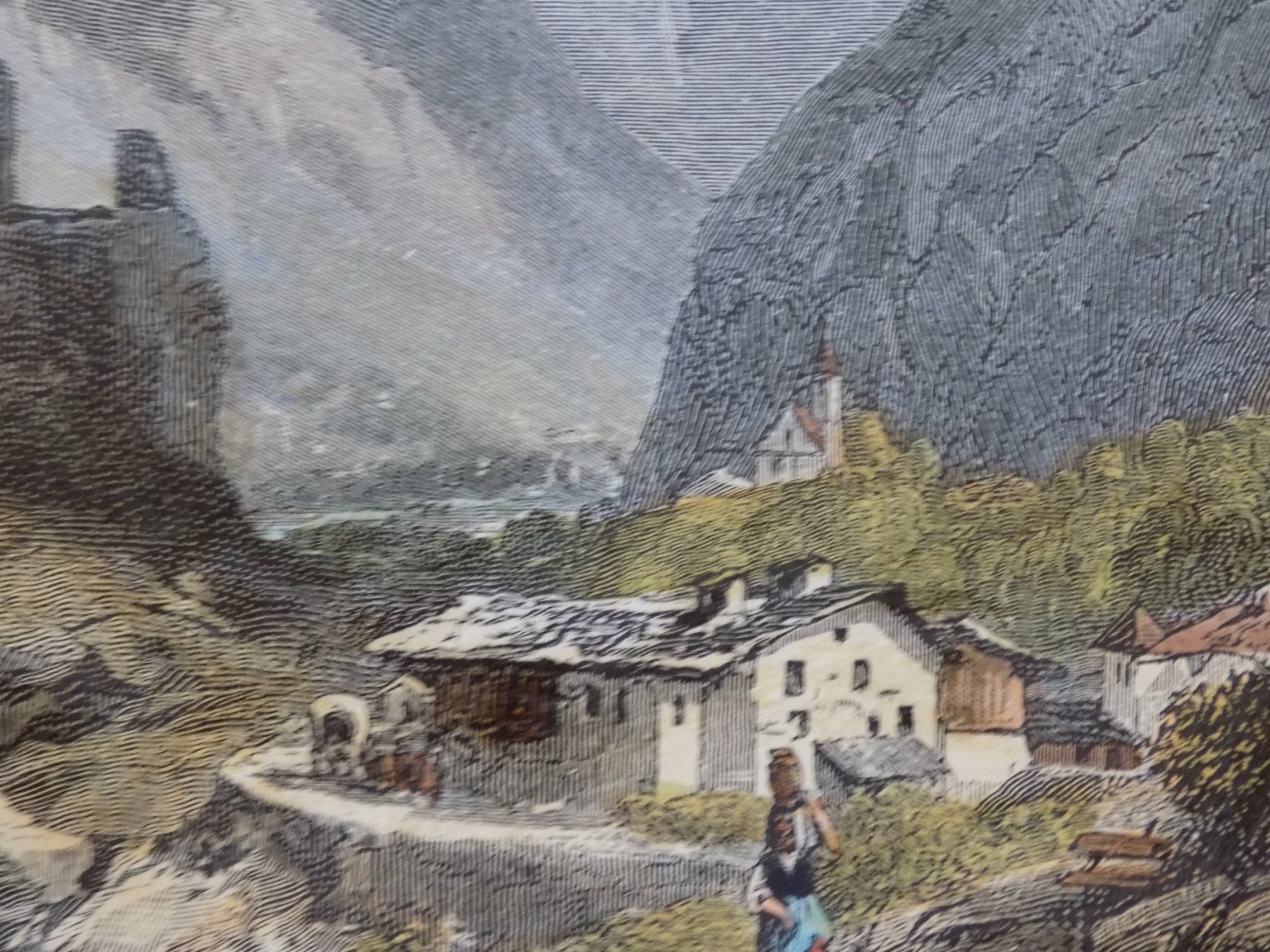Stiche: Misox Mesocco Burgruine – Gebraucht aus Risch von Rischli15 5