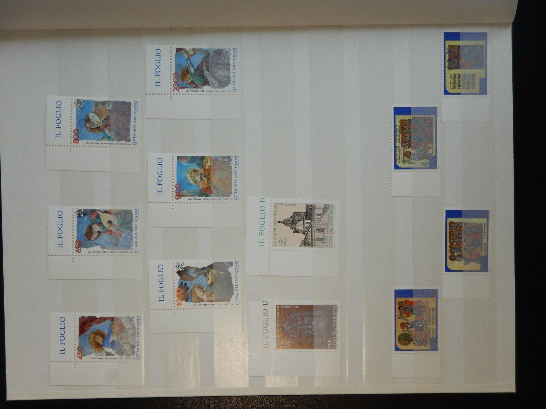 Tutti i francobolli: Vatikan Sammlung 1987-1998 ** – Usato da Zürich venduto da Muehlekauf 8